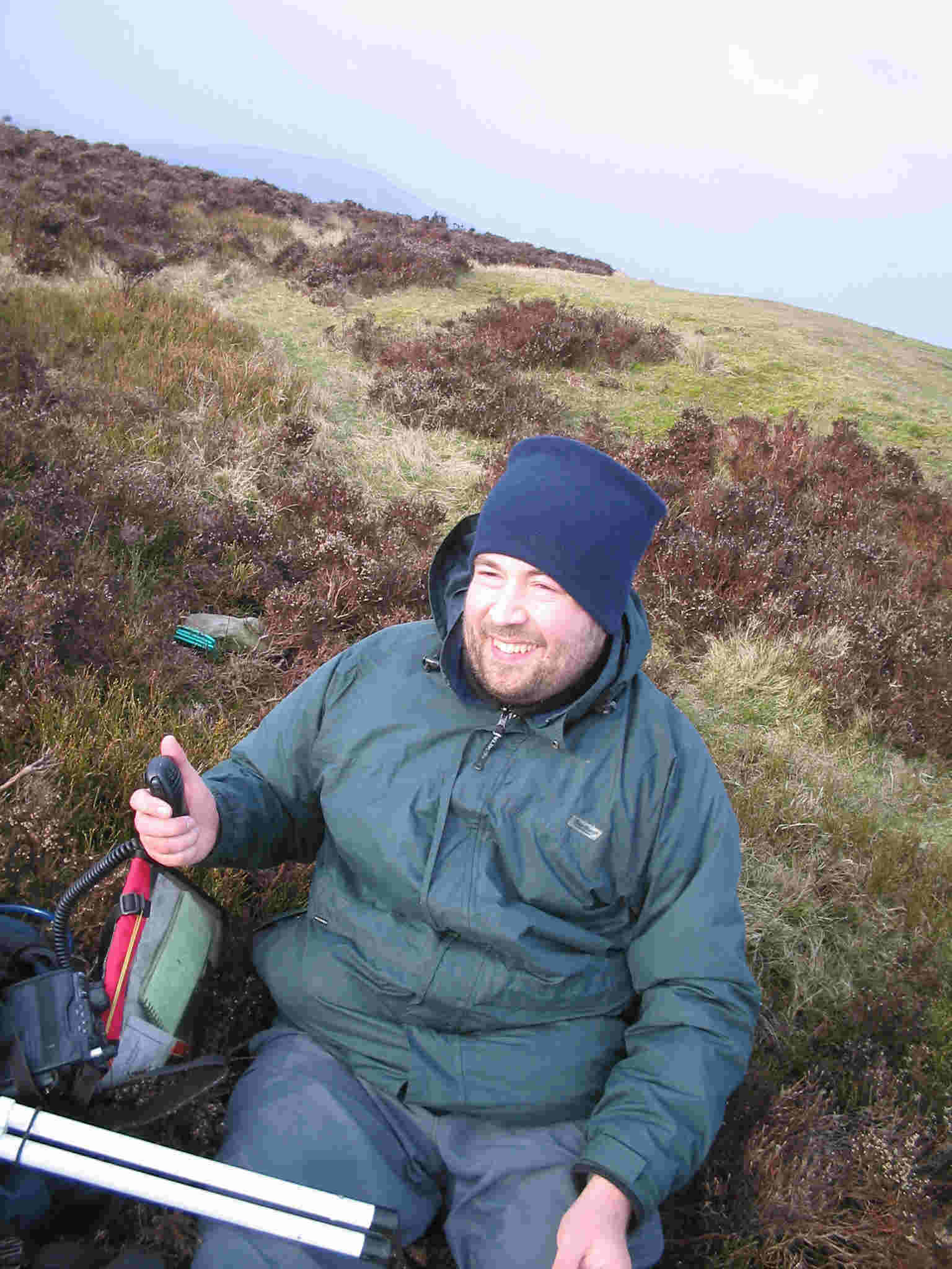 Tom MW1EYP/P on Foel Fenlli GW/NW-051