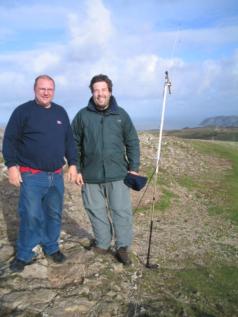 Lee 2W0TLC/M & Tom MW1EYP/P on Great Orme