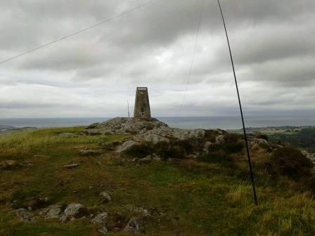 Mynydd Bodafon summit