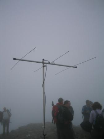 SOTA Beam set H-pol for 2m CW