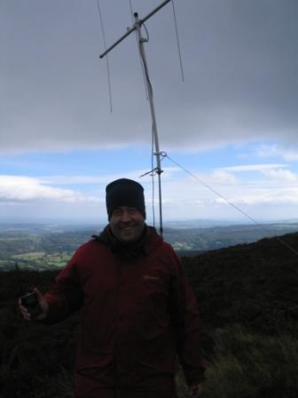 Tom MW1EYP/P on Moel Famau GW/NW-044