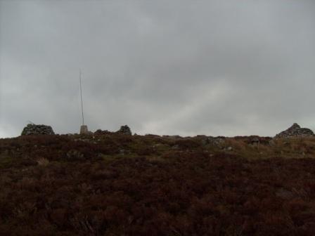 Summit area on Mwdwl-eithin