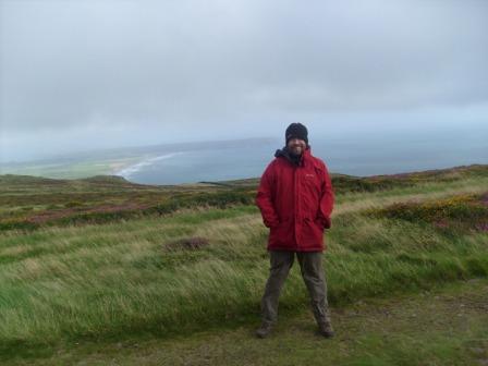 Tom on Mynydd Rhiw