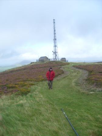 Tom on Mynydd Rhiw