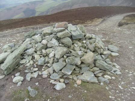 Summit cairn on Moel y Gamelin GW/NW-042