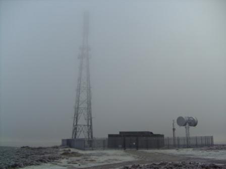 The transmitter complex on Cyrn-y-Brain summit