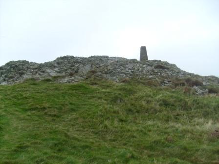 Approaching the summit