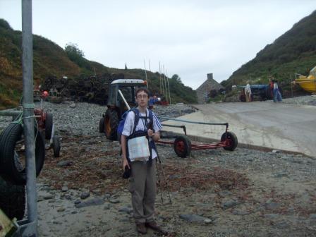 Jimmy at Porth Meudwy