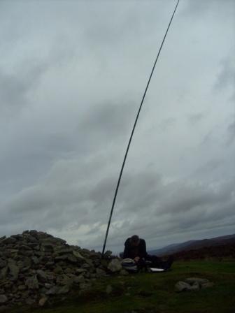 Aage MW/LA1ENA/P operating HF CW