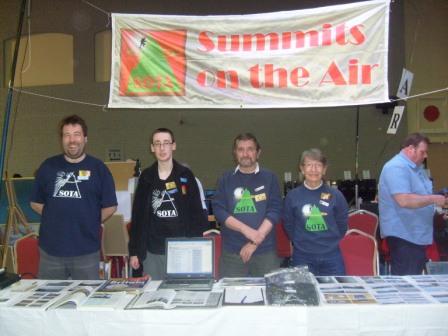 SOTA stand at Norbreck