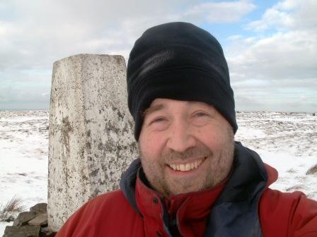 Tom at the summit of Black Hill