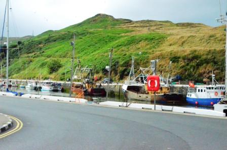 Ed's shot of Peel harbour