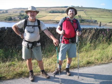 Stuart & Tom by Ponden Reservoir