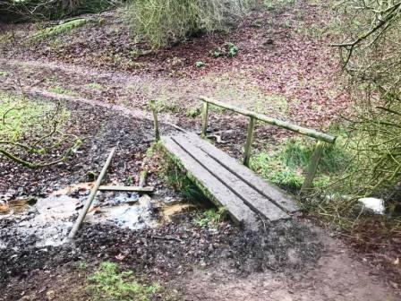 Bridge over a boggy bit