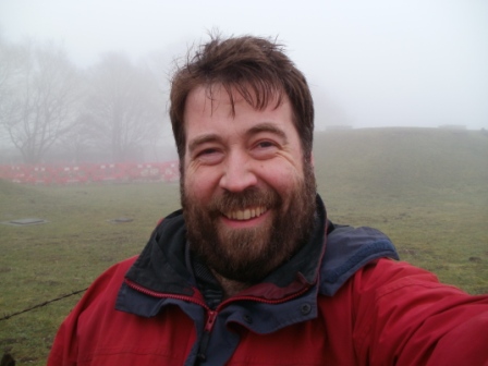 Tom, summit of Bishop Wilton Wold