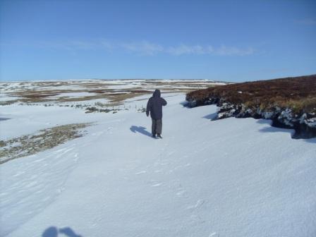 Heading back to the car at Cow Green
