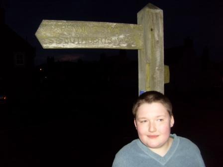 End of the Pennine Way in Kirk Yetholm