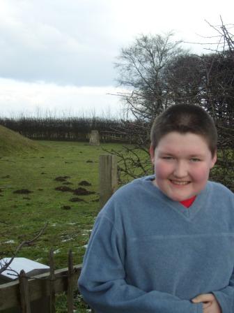 Liam on Bishop Wilton Wold