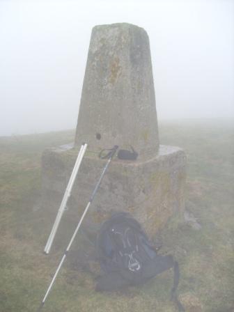 Arrival at the summit