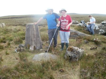 Tom, Liam & Craig on the summit