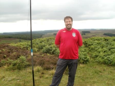 Tom on the summit