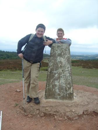 Liam & Craig at the summit