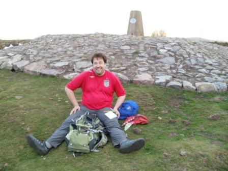 Tom activating on 40m CW