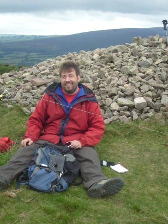 Tom M1EYP on Selworthy Beacon