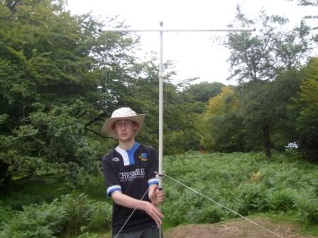 Jimmy M3EYP, summit of Lewesdon Hill G/SC-009