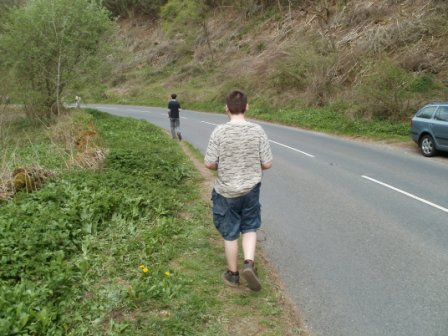 Halfway point in the gorge walk