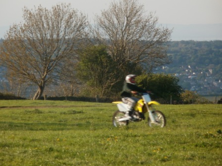 Another hobbyist on Dundry Down