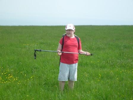 Liam on Nine Barrow Down