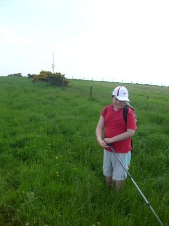 Liam on Nine Barrow Down