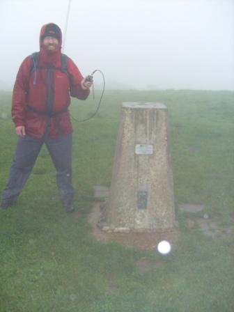 Tom M1EYP/P on Ditchling Beacon G/SE-006