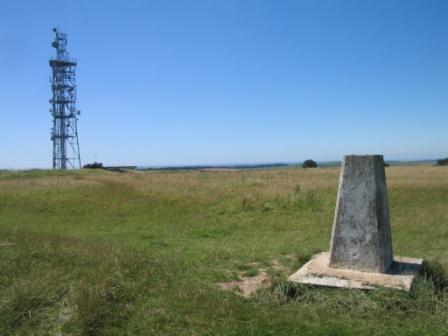 Summit area on Butser Hill