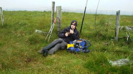 Jimmy underway on VHF