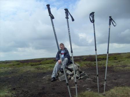 Craig on Kinder Scout
