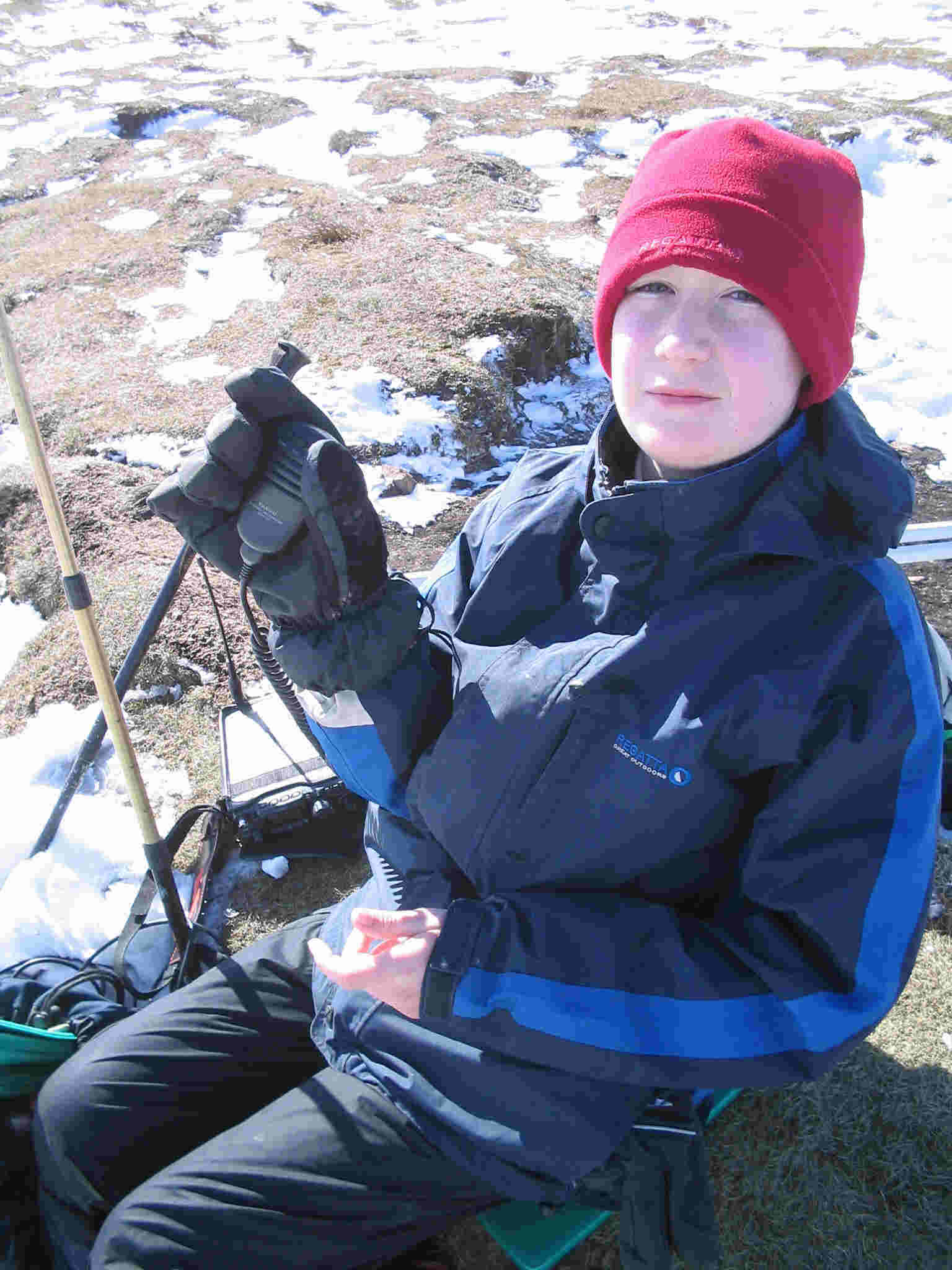 Jimmy activating on Pendle Hill G/SP-005