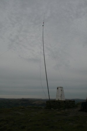 Antenna set up and ready to go