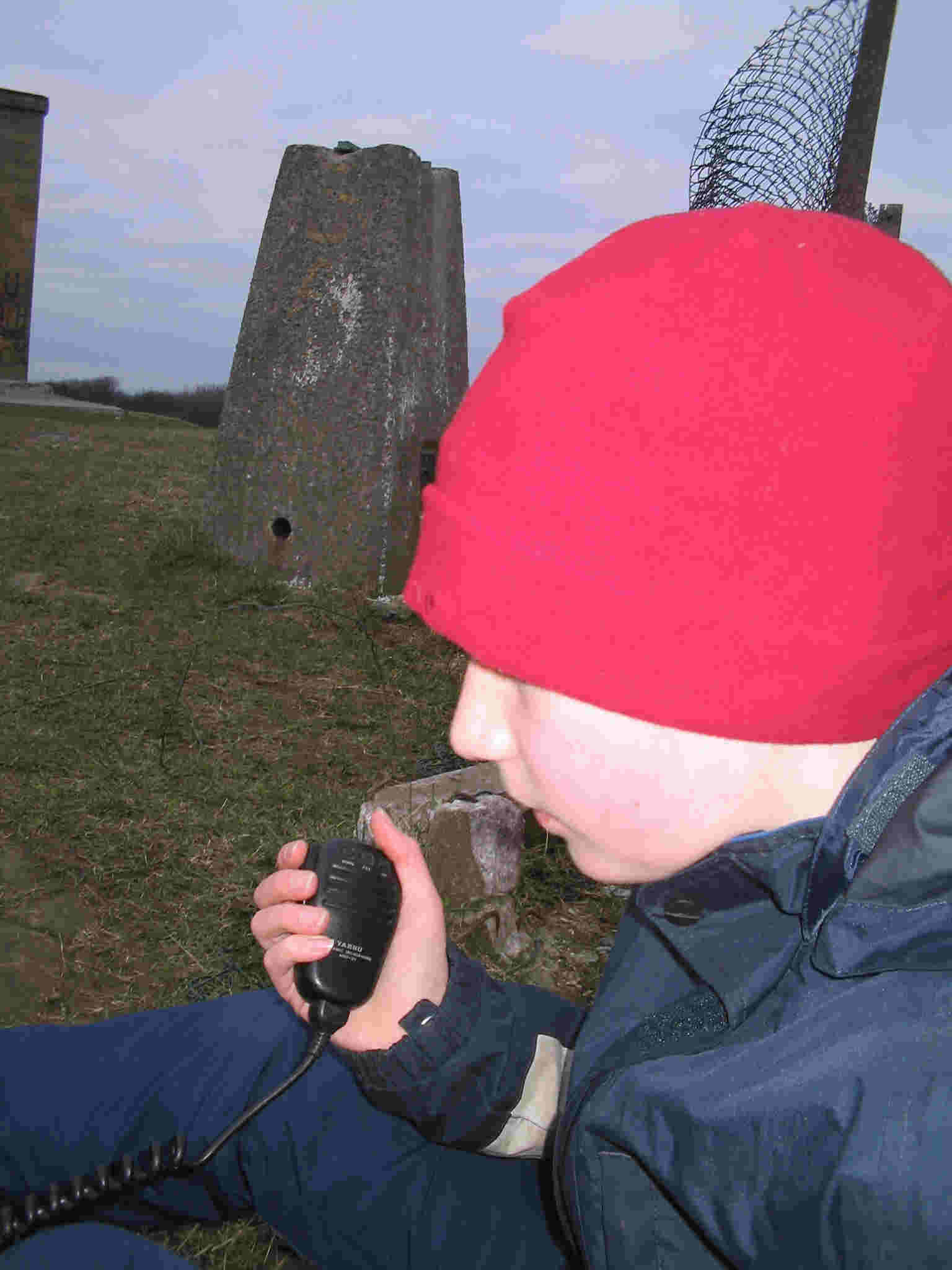 Jimmy activating on Billinge Hill G/SP-017