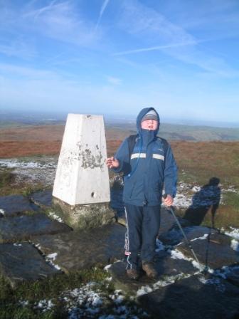 Liam on Shining Tor