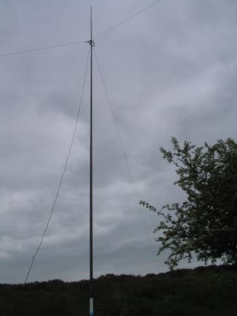 40m dipole on Gun