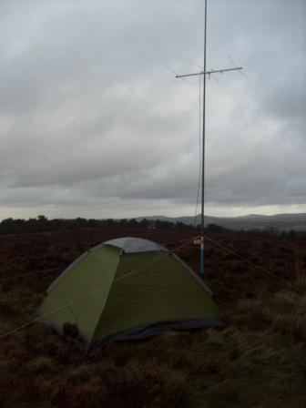 Accommodation and antenna for 2m Marconi