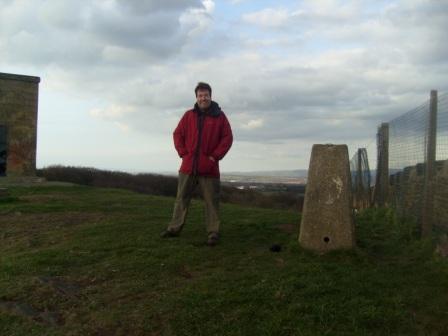 Tom M1EYP on Billinge Hill summit