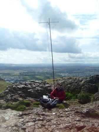 SOTA Beam on Arthur's Seat