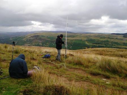 Summit of Mynydd Allt-y-grug