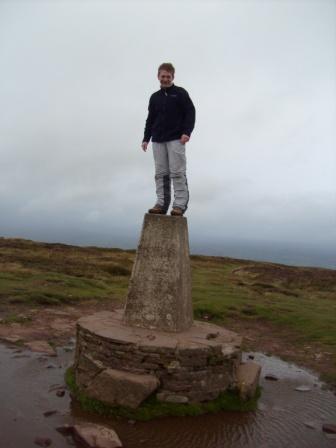 Craig on Hay Bluff