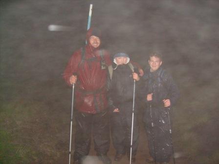 Tom, Liam & Craig on Black Mountain