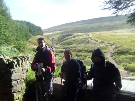 Ready to start the walk up Pen y Fan GW/SW-001