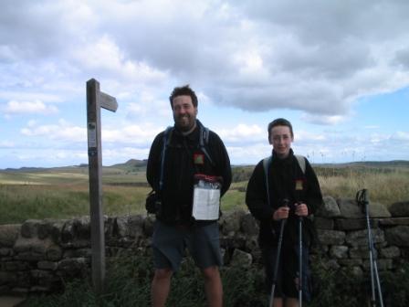 End of the day at Steel Rigg